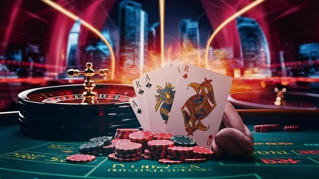 Domino QQ table interface on mahajitu platform showing tile hands and betting